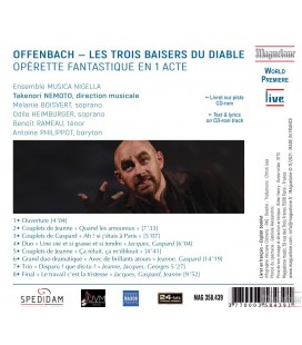 Offenbach - Les trois baisers du diable