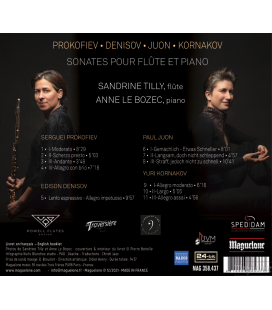 Prokofiev - Kornakov - Denisov - Juon — Flute Sonatas - S.Tilly/A.Le Bozec