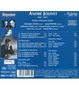 André Jolivet - Mélodies vol.1