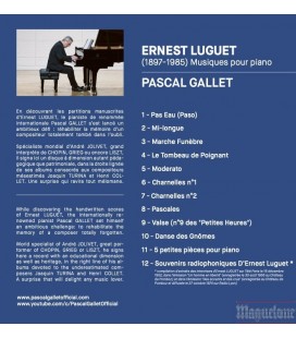 ernest LUGUET : Musique pour piano