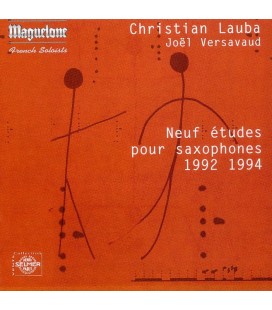 Lauba Neuf études pour saxophones