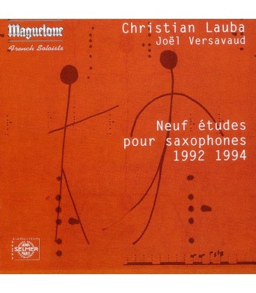 Lauba Neuf études pour saxophones