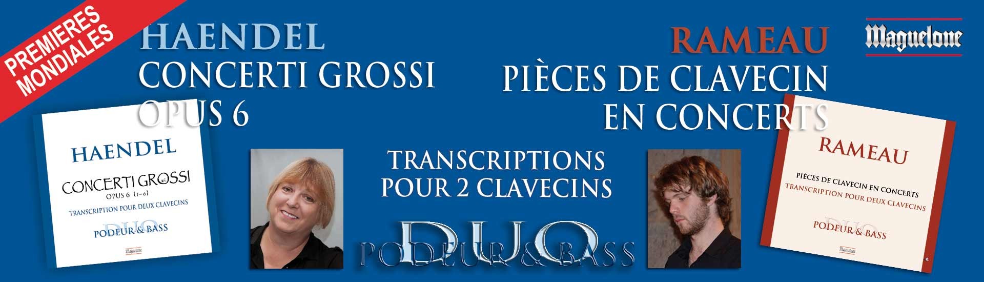 Duo 2 Cimbalos Podeur-Bass